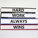 Hard,Work,Always,Wins,Symbol.,Concept,Words,'hard,Work,Always